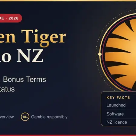 Golden Tiger Casino NZ: Games, Login, Bonus Terms and Current Status