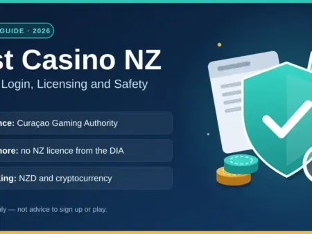 Just Casino NZ: A Neutral Guide to Games, Login, Licensing and Safety